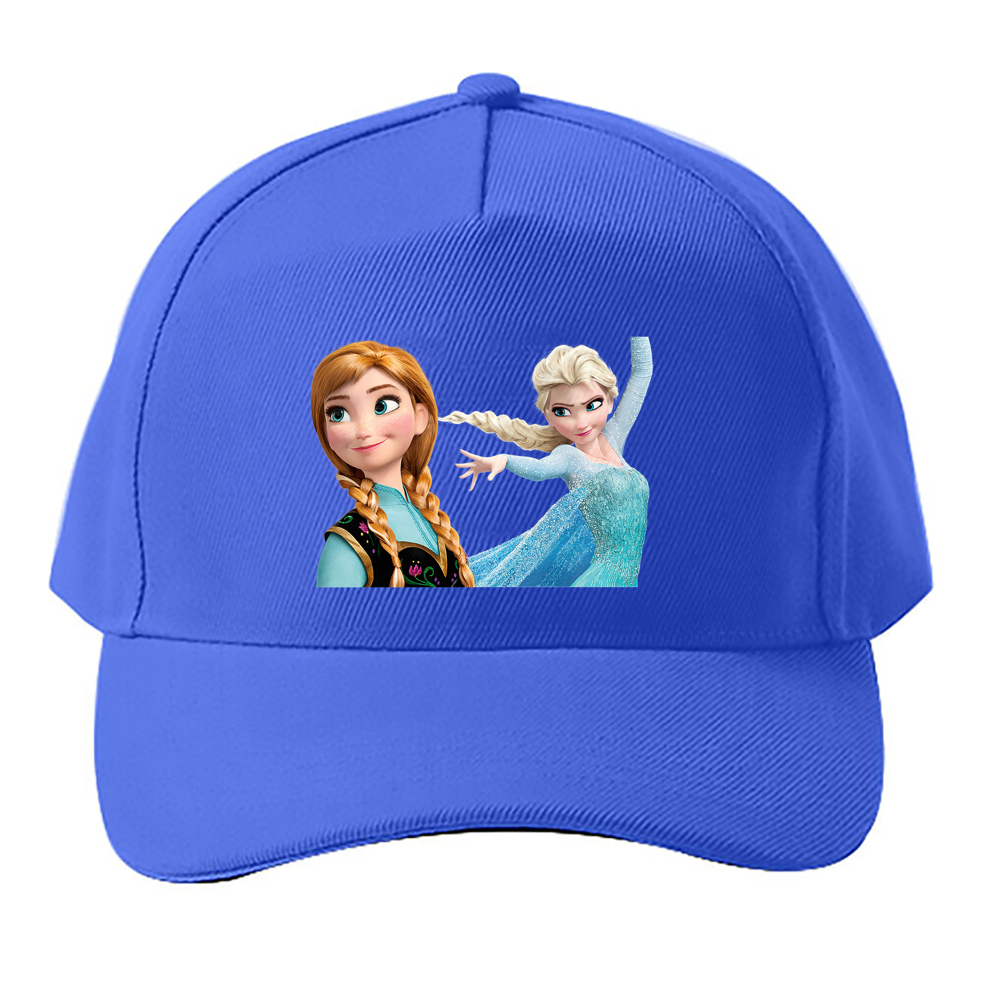 （画像用） アナと雪の女王 アンナ エルサ Frozen Anna Elsa ベースボールキャップ 綿100％ 男女兼用 帽子 スポーツ